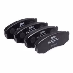 VALEO 301777 Jeu de plaquettes de frein FIRST Essieu arrière contact de signal d'usure exclu sans tôle-anti-bruit TOYOTA: Land Cruiser Prado 90