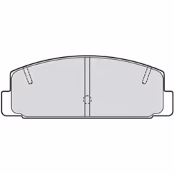 Plaquette de frein gamme first Mazda 626 - VALEO - 301780