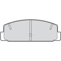 Plaquette de frein gamme first Mazda 626 - VALEO - 301780