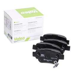 VALEO 301812 Jeu de plaquettes de frein FIRST Essieu arrière contact de signal d'usure inclus sans tôle-anti-bruit TOYOTA: Avensis II Station Wagon