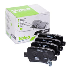 VALEO 301849 Jeu de plaquettes de frein FIRST Essieu arrière contact de signal d'usure inclus sans tôle-anti-bruit HONDA: CIVIC 8 Hatchback