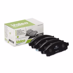 Jeu de plaquettes de frein; VALEO; FIRST Essieu avant contact de signal d'usure inclus sans tôle-anti-bruit; pour MITSUBISHI; ...