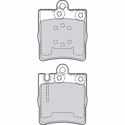 Plaquette de frein gamme first Mercedes slk 03/04> RR - VALEO - 302028