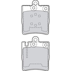 Plaquette de frein gamme first Mercedes slk 03/04> RR - VALEO - 302028