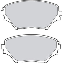 Plaquette de frein gamme first Toyota rav 4 II 08.00> fr - VALEO - 302033