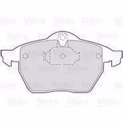 Plaquette de frein gamme first Mercedes classe A 09.04> fr - VALEO - 302052