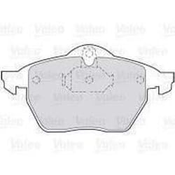 Plaquette de frein gamme first Mercedes classe A 09.04> fr - VALEO - 302052