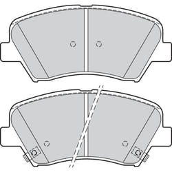 Plaquette de frein gamme first hy veloster 01.11> fr - VALEO - 302139