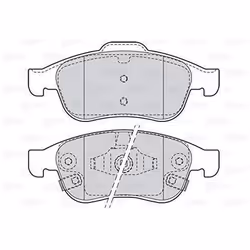 Plaquette de frein gamme first Fiat 500x 09.14 > fr - VALEO - 302207