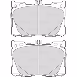 Plaquette de frein gamme first Mercedes class glc 07.15> - VALEO - 302297