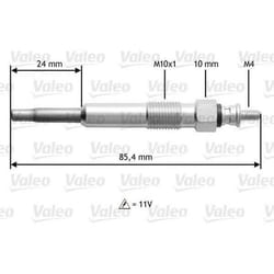 Bougie de préchauffage - VALEO - 345105 - BOUG PRECHAU RENA Megane Laguna Espace