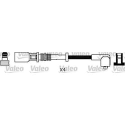 Kit faisceaux dallumage - VALEO - 346555 - KIT FAISCEAUX ALL FIAT Panda Punto