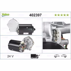 Moteur d'essuie-glace VALEO 402397