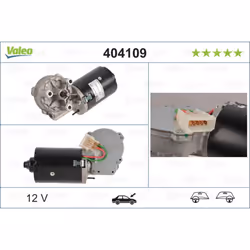 Moteur d'essuie-glace VALEO 404109