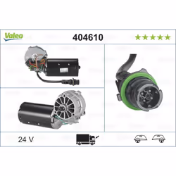 Moteur d'essuie-glace VALEO 404610