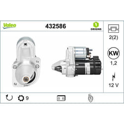 DEMARREUR NEUF VALEO 432586