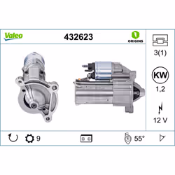 Démarreur VALEO 432623