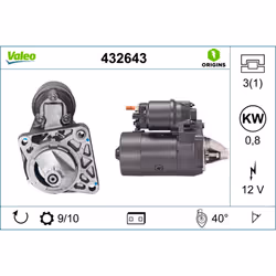 Démarreur VALEO 432643