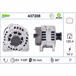 Alternateur VALEO 437208
