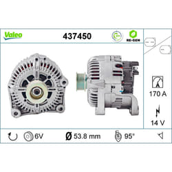 Alternateur VALEO 437450