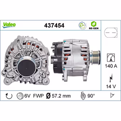 Alternateur VALEO 437454