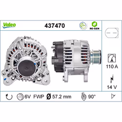 Alternateur VALEO RE-GEN VALEO 437470
