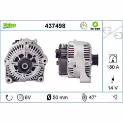 Alternateur VALEO 437498