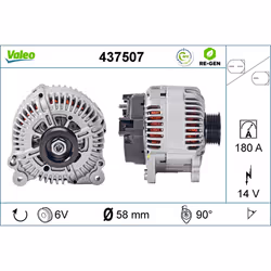 Alternateur VALEO 437507