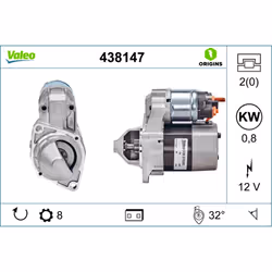 Démarreur VALEO 438147
