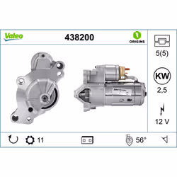 Démarreur VALEO 438200