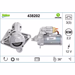Démarreur VALEO 438202