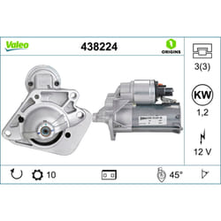 Démarreur VALEO 438224