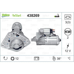 Démarreur VALEO 438269