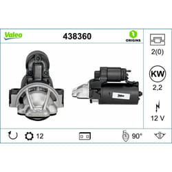 Démarreur VALEO 438360