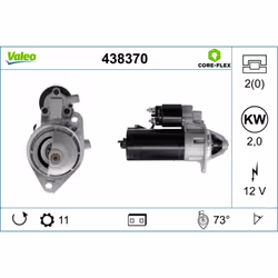 Démarreur VALEO 438370