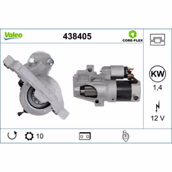 Démarreur VALEO 438405