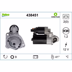 Démarreur VALEO 438451