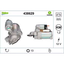 Démarreur VALEO 438629