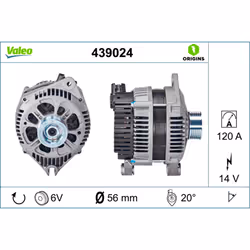 Alternateur VALEO 439024