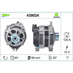 Alternateur VALEO 439024