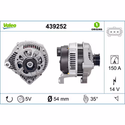 Alternateur VALEO 439252
