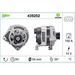 Alternateur VALEO 439252