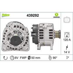 Alternateur VALEO 439292