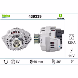 Alternateur VALEO 439339