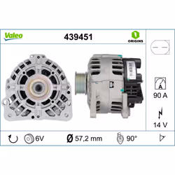 Alternateur VALEO 439451