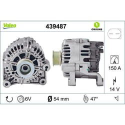 Alternateur VALEO ORIGINS NEW VALEO 439487