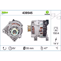 Alternateur VALEO 439545