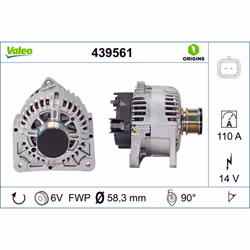 Alternateur VALEO 439561