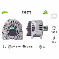 Alternateur VALEO ORIGINS NEW VALEO 439576