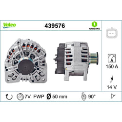 Alternateur VALEO ORIGINS NEW VALEO 439576